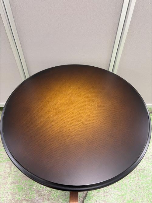 飛騨産業 (ヒダサンギョウ) カフェテーブル DK319 ブラウン 穂高