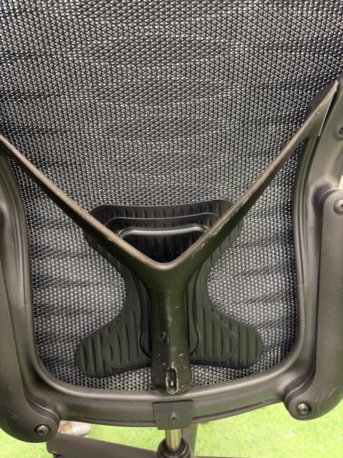 Herman Miller (ハーマンミラー) アーロンチェア クラシック Bサイズ　グラファイトベース ポスチャーフィットフル装備 AE113AWBPJG1BBBK4M02
