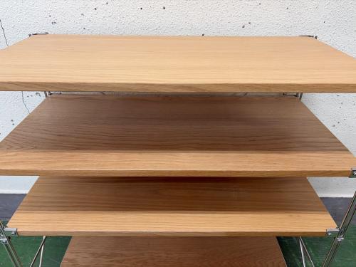 無印良品 (ムジルシリョウヒン) ステンレスユニットシェルフ ナチュラル