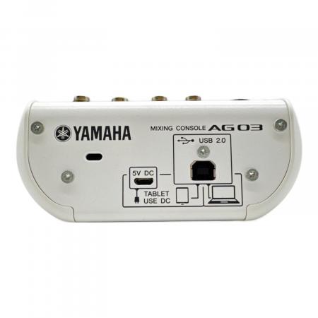 YAMAHA AG-03 ウェブキャスティングミキサー ヤマハ AG03 Amazon.co.jp: ヤマハ YAMAHA ウェブキャスティングミキサー
