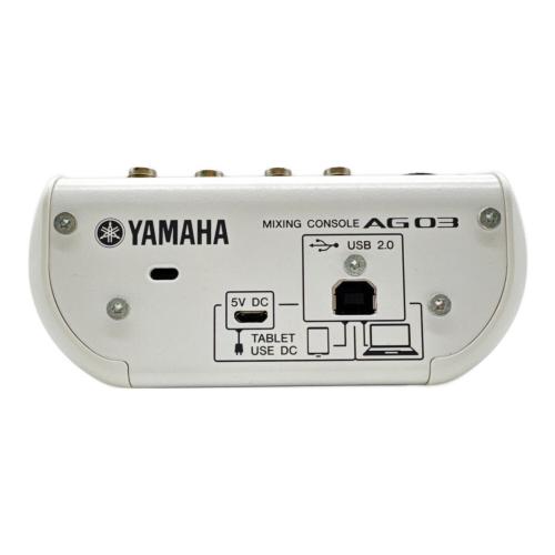YAMAHA (ヤマハ) キャスティングミキサー AG03