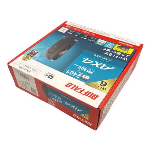 BUFFALO (バッファロー) ルーター WSR-3200AX4S-BK