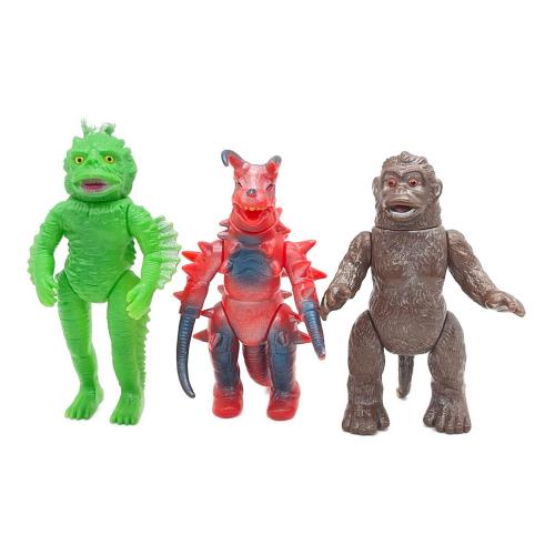 ミニソフビ セット 足裏名前有り 魂の怪獣シリーズ