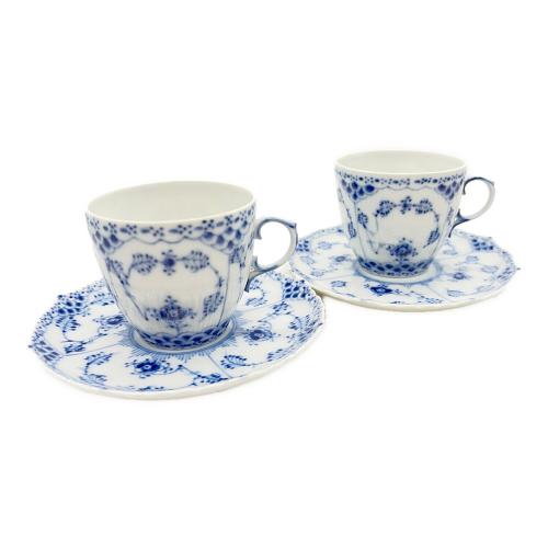 ROYAL COPENHAGEN (ロイヤル・コペンハーゲン) カップ&ソーサー 072/073 ブルーフルーテッド
