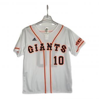 読売ジャイアンツ (ヨミウリジャイアンツ) 野球ユニフォーム adidas メンズ SIZE S ホワイト