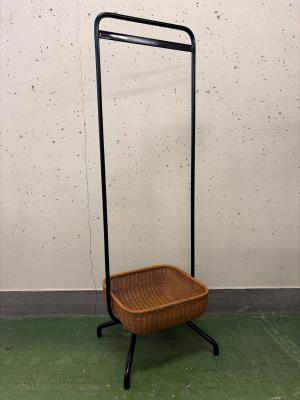 IDEE (イデー) ハンガーラック 幅:約50㎝ ブラック×ブラウン WALLABY HANGER STAND