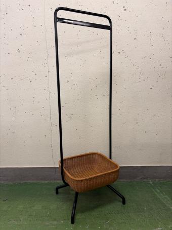 IDEE (イデー) ハンガーラック 幅:約50㎝ ブラック×ブラウン WALLABY HANGER STAND