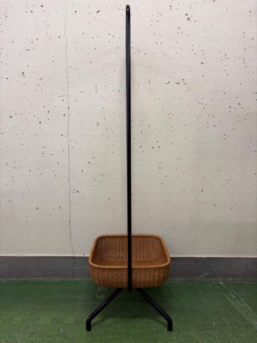 IDEE (イデー) ハンガーラック 幅:約50㎝ ブラック×ブラウン WALLABY HANGER STAND
