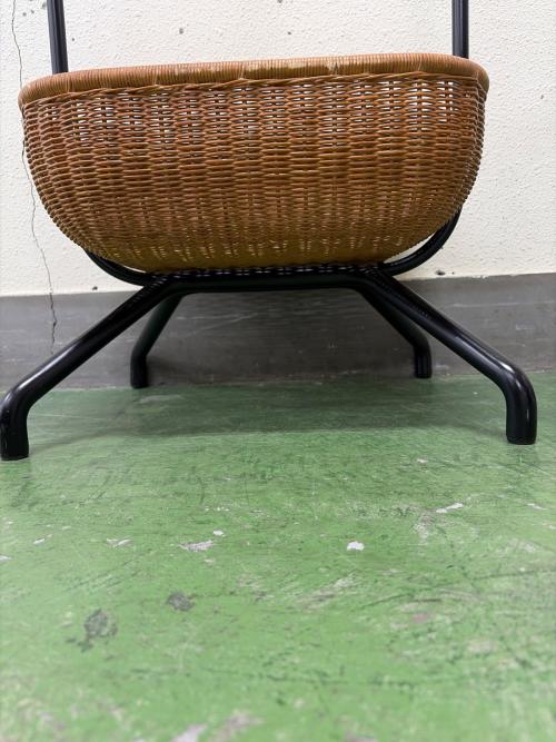 IDEE (イデー) ハンガーラック 幅:約50㎝ ブラック×ブラウン WALLABY HANGER STAND