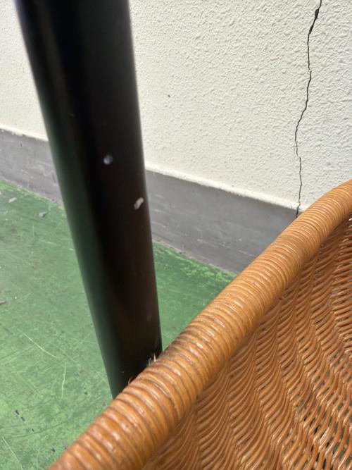 IDEE (イデー) ハンガーラック 幅:約50㎝ ブラック×ブラウン WALLABY HANGER STAND