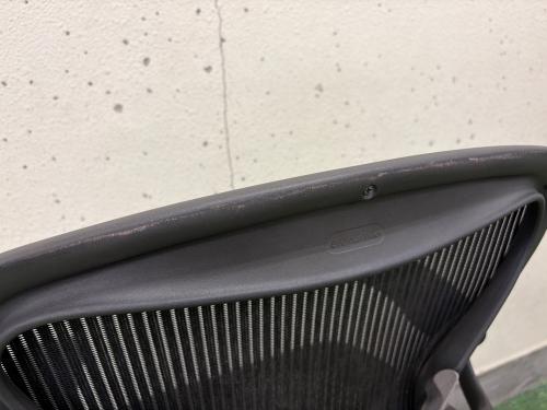Herman Miller (ハーマンミラー) アーロンチェア クラシック ポスチャーフィット グラファイトベース  ブラック