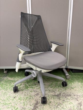 Herman Miller (ハーマンミラー) セイルチェア グレー×ホワイト