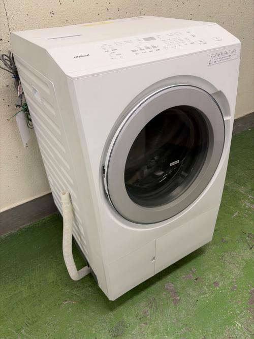 HITACHI (ヒタチ) ドラム式洗濯乾燥機 BD-SX130KL 2025年製 洗剤自動投入/スマホ連携/AI自動運転