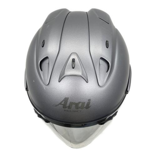 Arai (アライ) バイク用ヘルメット SZ-RAM3 シルバー 内部劣化有 PSCマーク(バイク用ヘルメット)有