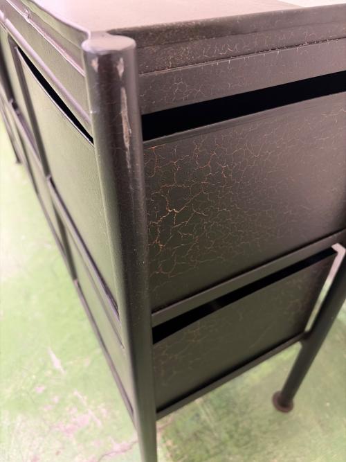 journal standard Furniture (ジャーナルスタンダードファニチャー) キャビネット 廃盤品 幅:約116㎝ ブラック GUIDEL 8 DRAWER CHEST WIDE