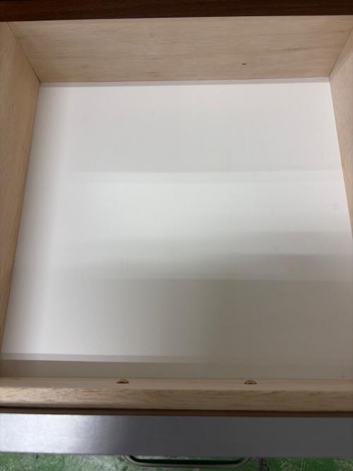 UNICO (ウニコ) 2枚扉カップボード 幅:約80㎝ ブラウン STRADA