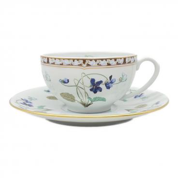 【Villeroy&Boch 】マリフルールグリ　6点セット【ペア】 Villeroy&Boch (ビレロイアンドボッホ) プレート マリフルールグリ 6枚