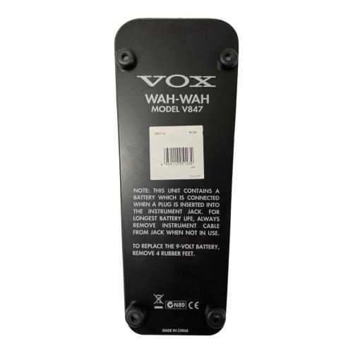 VOX (ヴォックス) ワウペダル V847