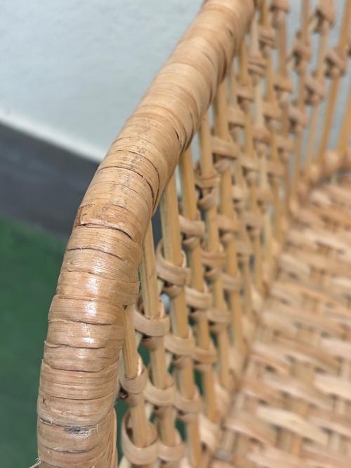 IKEA (イケア) ラタンチェア ナチュラル NILSOVE