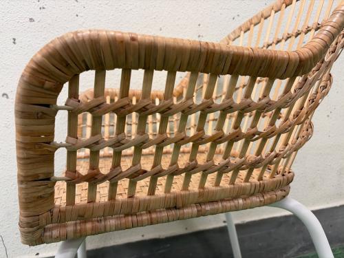 IKEA (イケア) ラタンチェア ナチュラル NILSOVE