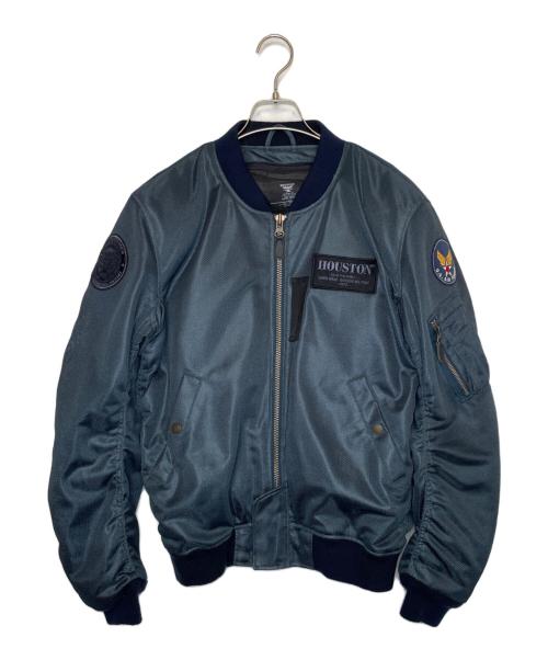 HOUSTON (ヒューストン) プロテクタージャケット メンズ SIZE L ネイビー