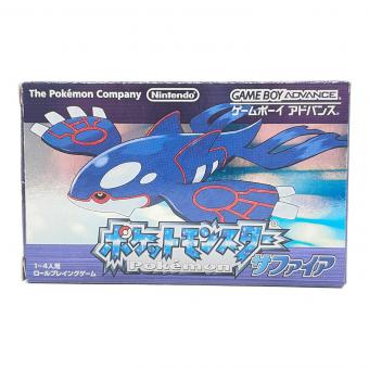 ポケットモンスターサファイア ゲームボーイアドバンス用ソフト -