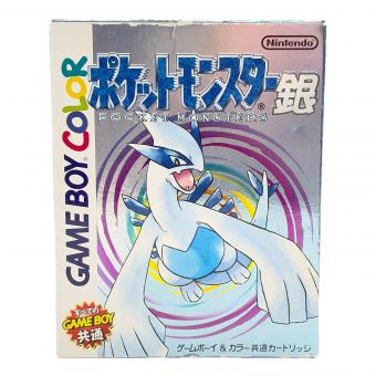 ポケットモンスター銀 ゲームボーイ用ソフト 箱付 -
