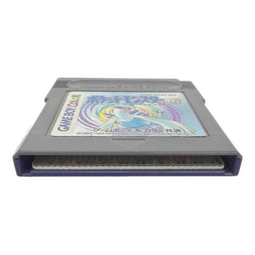 ポケットモンスター銀 ゲームボーイ用ソフト 箱付 -