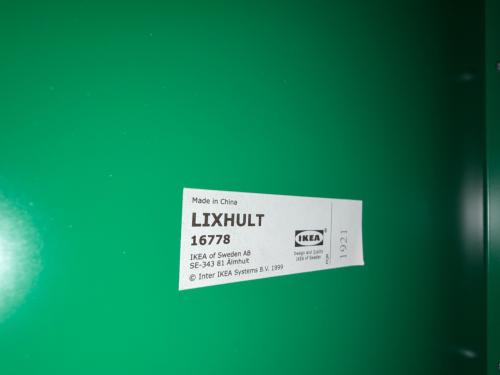 IKEA (イケア) キャビネット LIXHULT　廃盤カラー グリーン