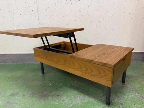journal standard Furniture (ジャーナルスタンダードファニチャー) リフティングテーブル PSF  ブラウン
