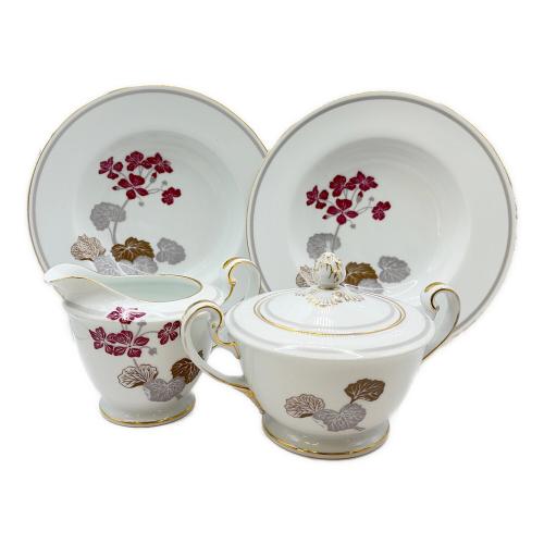 Noritake (ノリタケ) ティーセット ヴィンテージ ヨゴレ、キズ有 ゼラニウム