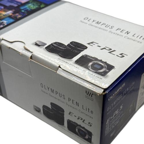 OLYMPUS (オリンパス) ミラーレス一眼カメラ E-PL5 ダブルズームキット 手振れ補正エラー