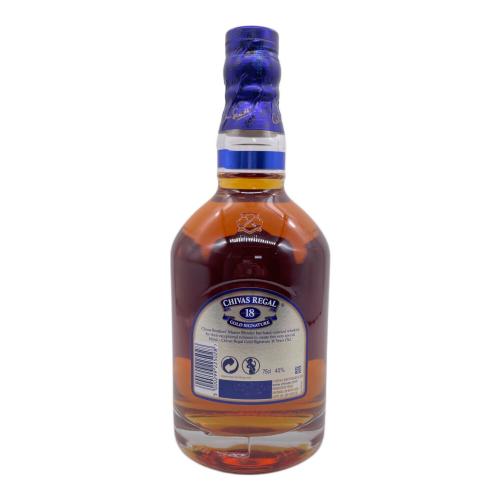 CHIVAS REGAL (シーバスリーガル) GOLD SIGNATURE  未開封 スコッチウィスキー 18年 750ml