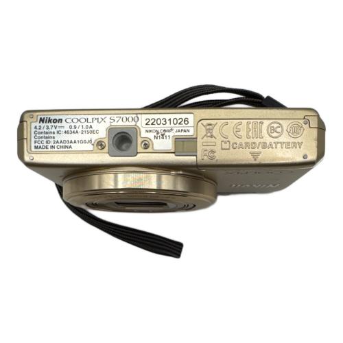 Nikon (ニコン) コンパクトデジタルカメラ COOLPIX S7000