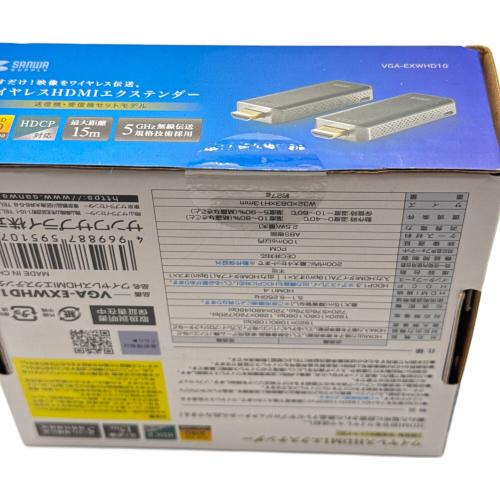 SANWA SUPPLY (サンワサプライ) ワイヤレスHDMIエクステンダー VGA-EXWHD10