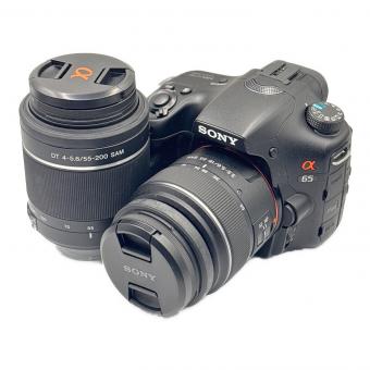 SONY (ソニー) デジタル一眼レフカメラ α65 ダブルズームレンズキット