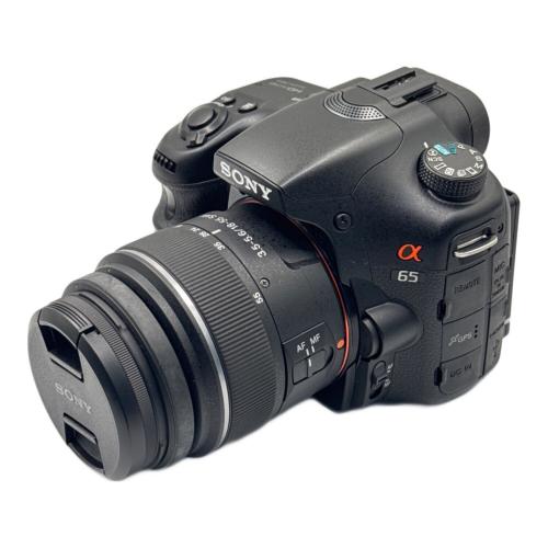SONY (ソニー) デジタル一眼レフカメラ α65 ダブルズームレンズキット