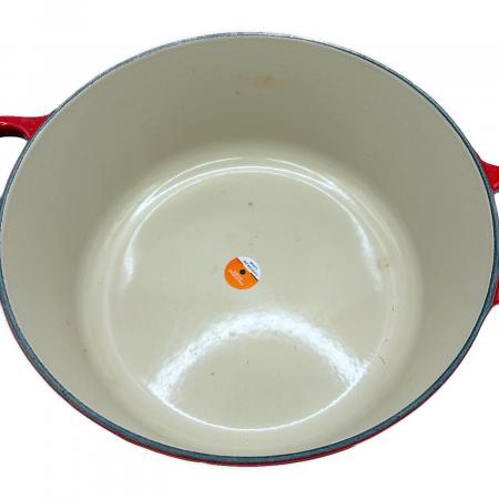 LE CREUSET (ルクルーゼ) 両手鍋 SIZE 26cm レッド｜トレファクONLINE