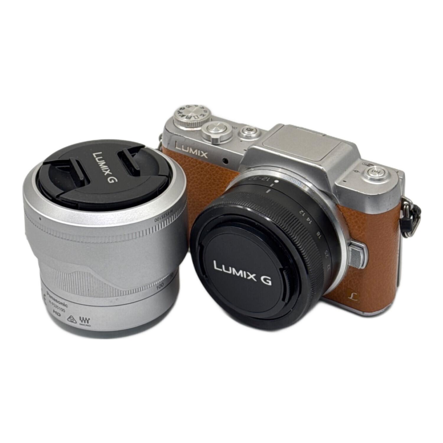 美品】 Panasonic ミラーレス一眼 DMC-GF7W-T アウトレット品】 DMC