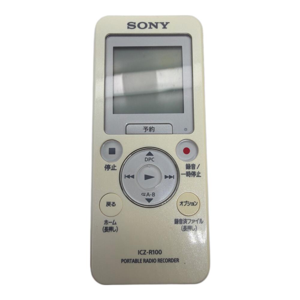 SONY (ソニー) ICレコーダー ICZ-R100｜トレファクONLINE