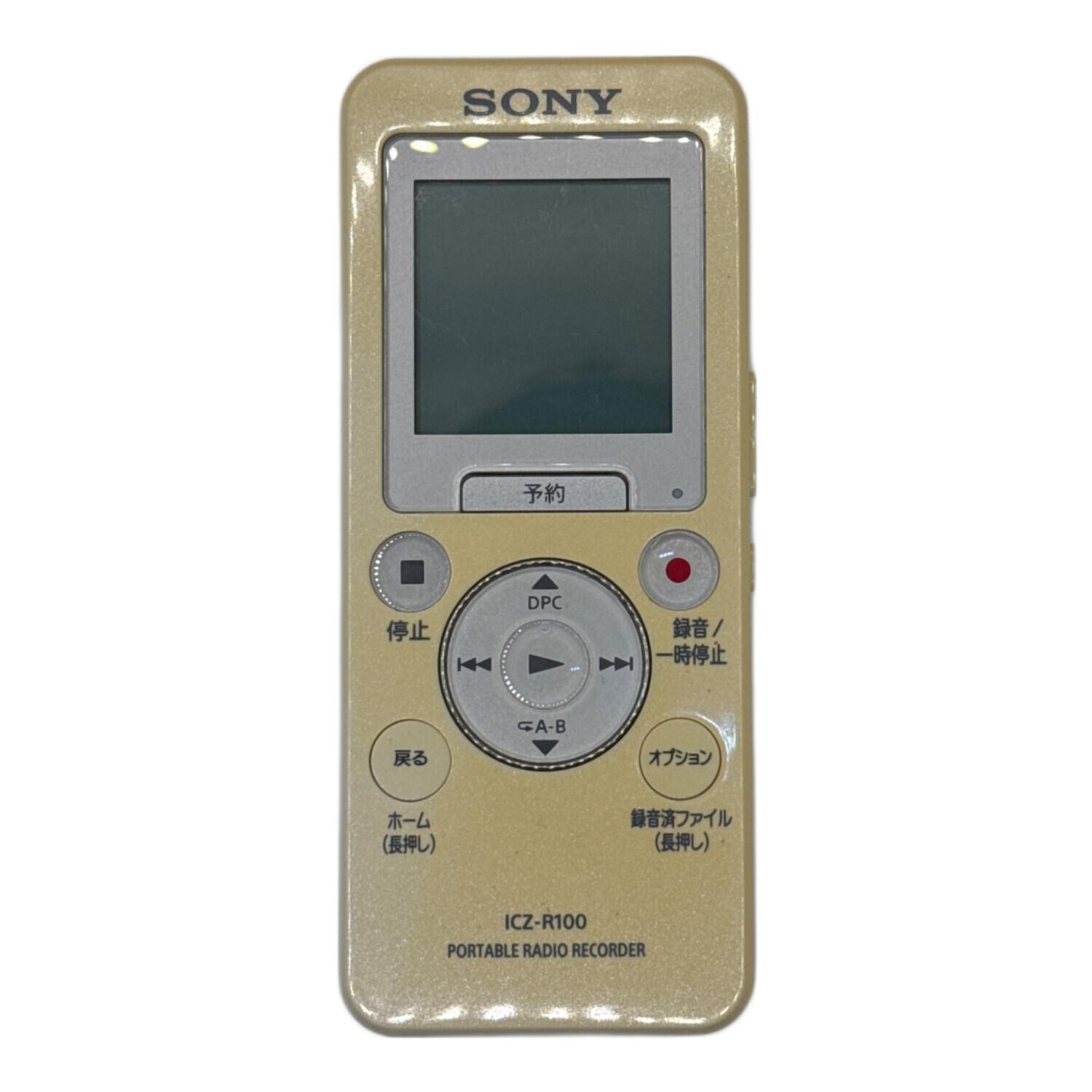 SONY (ソニー) ICレコーダー ICZ-R100｜トレファクONLINE