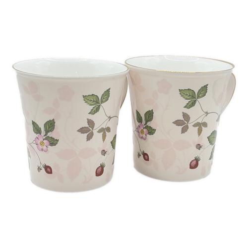 Wedgwood (ウェッジウッド) ペアマグカップ ワイルドストロベリー
