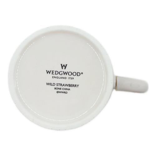 Wedgwood (ウェッジウッド) ペアマグカップ ワイルドストロベリー