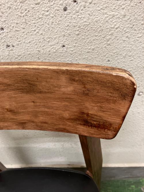 journal standard Furniture (ジャーナルスタンダードファニチャー) ダイニングチェアー 1004B1608 CHINON CHAIR PVC-BK