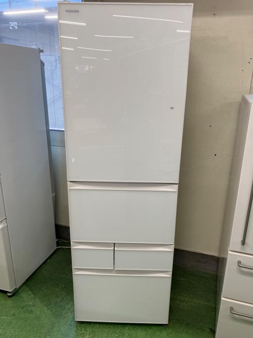 TOSHIBA (トウシバ) 5ドア冷蔵庫 GR-U41GXHL 2022年製 411L