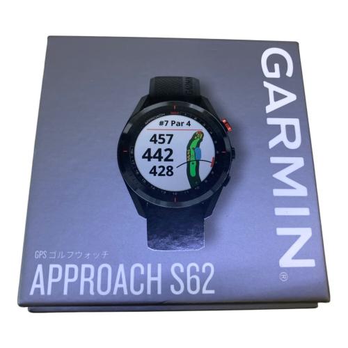 GARMIN (ガーミン) GPS ゴルフウォッチ ブラック APPROACH S62
