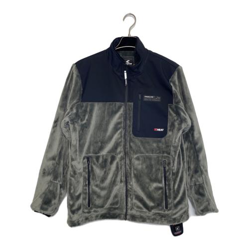 TAICHI (タイチ) e-HEAT フリース インナーパーカ メンズ SIZE XL ブラック×グレー