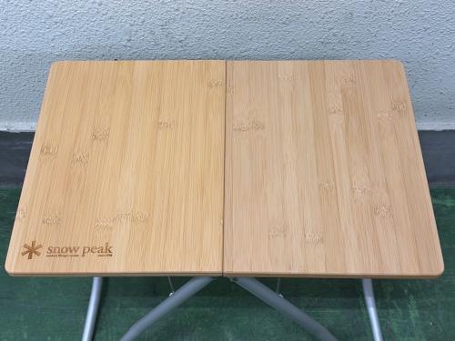 Snow peak (スノーピーク) アウトドアテーブル MY23B-2 MYテーブル竹