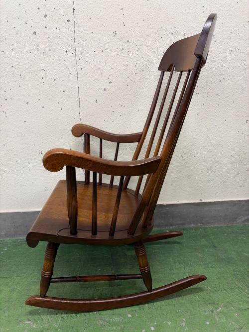 飛騨産業 (ヒダサンギョウ) ロッキングチェアー C63 ブラウン 穂高