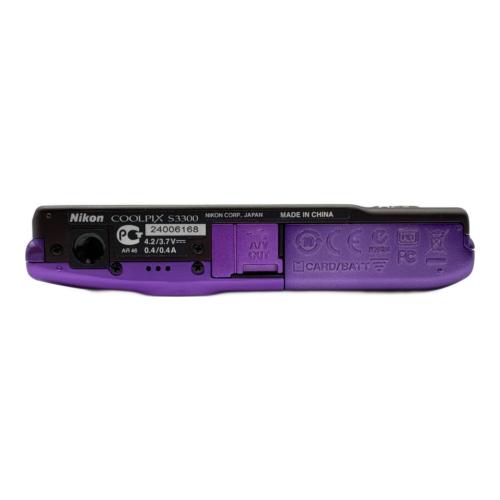 Nikon (ニコン) コンパクトデジタルカメラ COOLPIXS3300